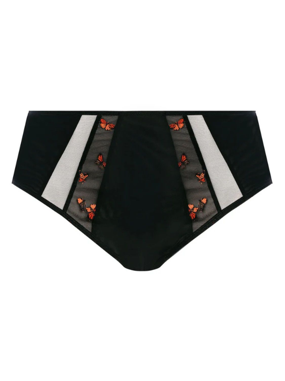 ELO4354 Sachi Full Brief, Color: BlackButterfly, Size: 3XLarge
