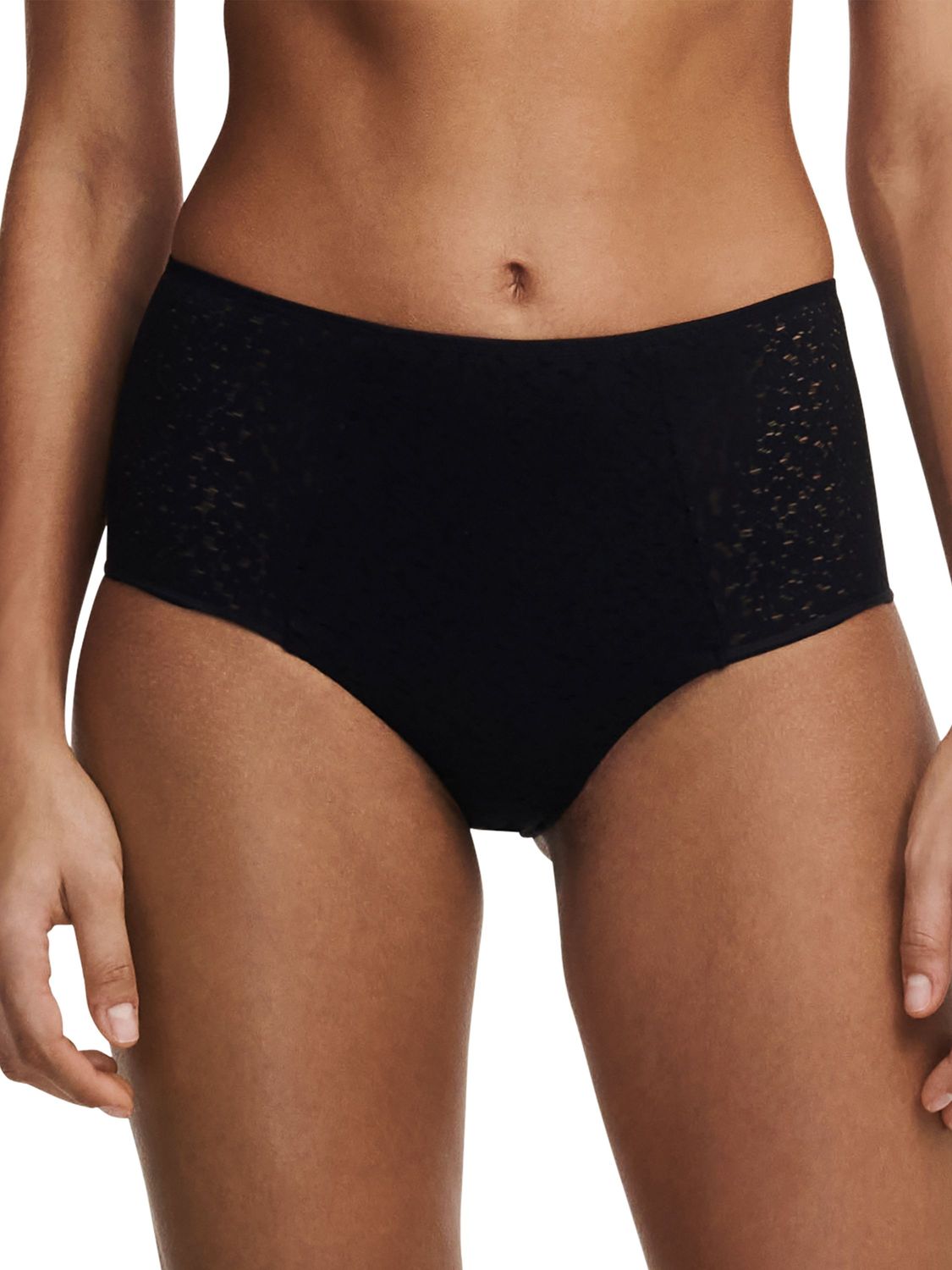 CHL13F3 Norah High Waist Brief, Color: Black, Size: Medium