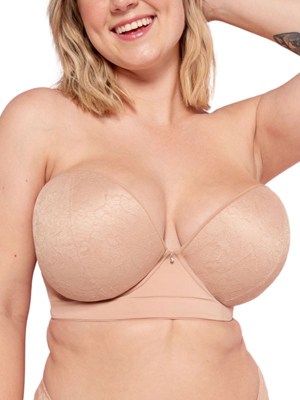 CKL071108 Hey Girls Superplunge Strapless Bra