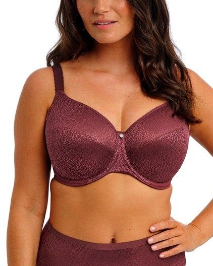 FAN103211 Demure Non Padded Bra, Size: 40H, Color: Fig