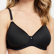 MON9321 Spacer TShirt  Bra, Color: Black, Size: 30D
