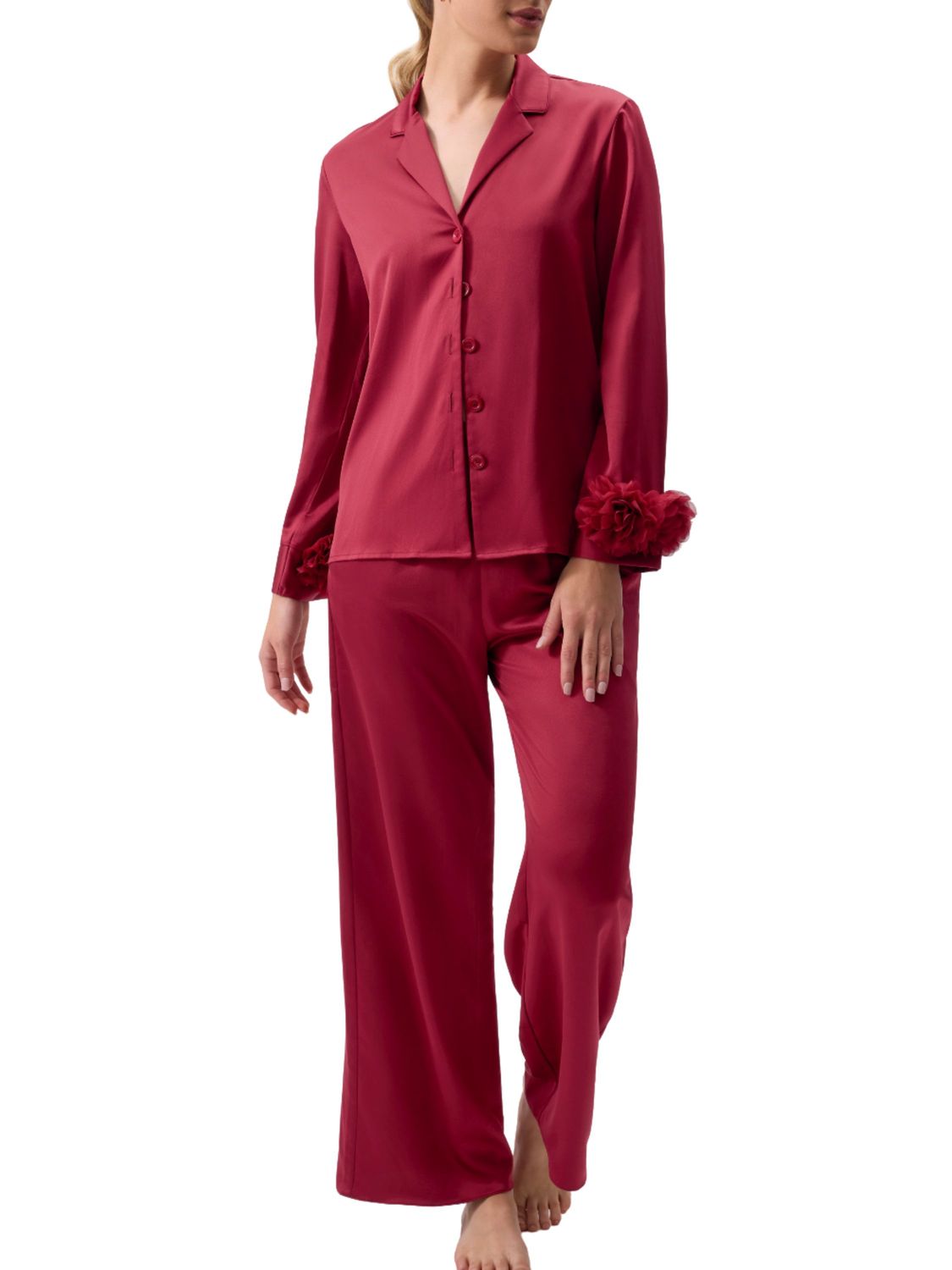 RYA1028 Radiant Sweetie PJ Set, Color: Holly, Size: Medium