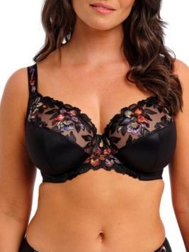 FAN103401 Magdalena UW Side Support Bra, Color: Noir, Size: 40G