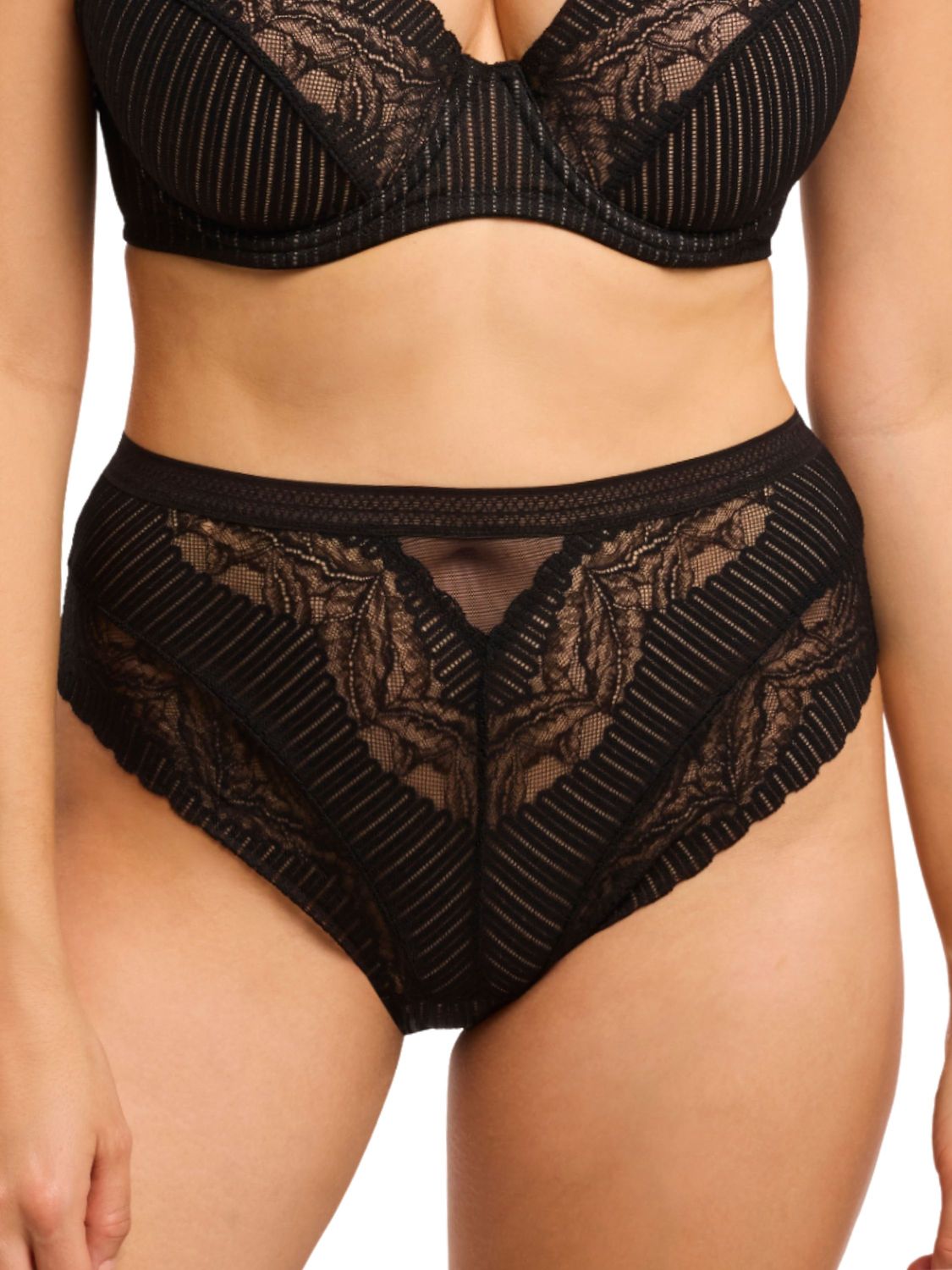 MON9594 Temptation High Waist Brief, Color: BlackSand, Size: Small