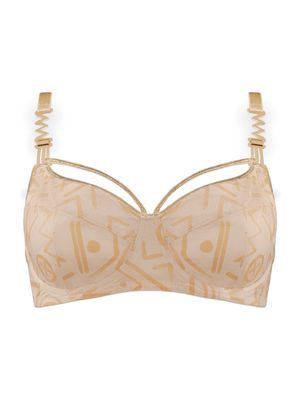 MAR35292 Golden Karo Balcony Bra