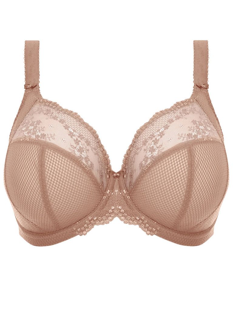 ELO4382 Charley UW Stretch Lace Plunge Bra, Color: Fawn, Size: 46D