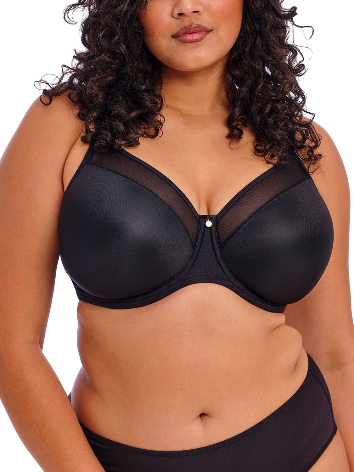 ELO4301 Smooth AeroCool UW Seamless Bra, Color: Black, Size: 36G