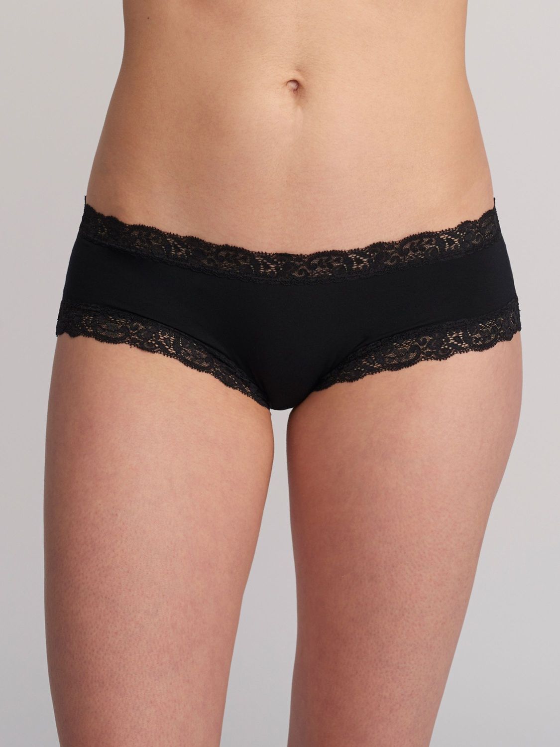 FRT600 Fleur't Iconic Boyshort, Color: Black, Size: Small