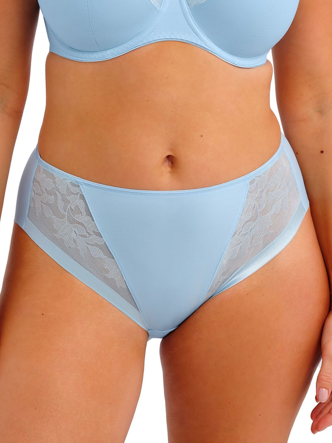 FAN2985 Illusion Brief, Color: Sky, Size: Small