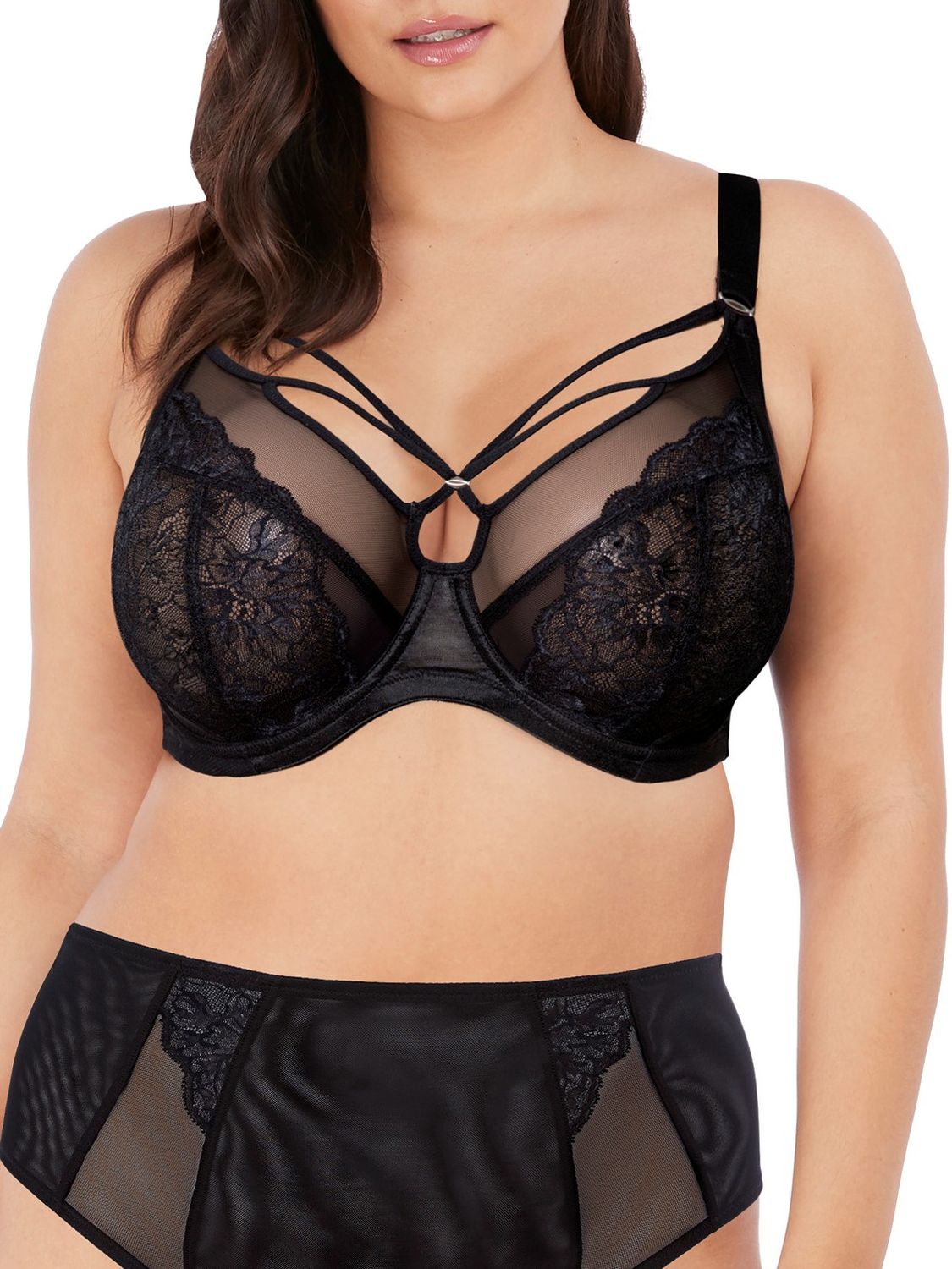 ELO8080 Brianna UW Strappy Plunge Bra