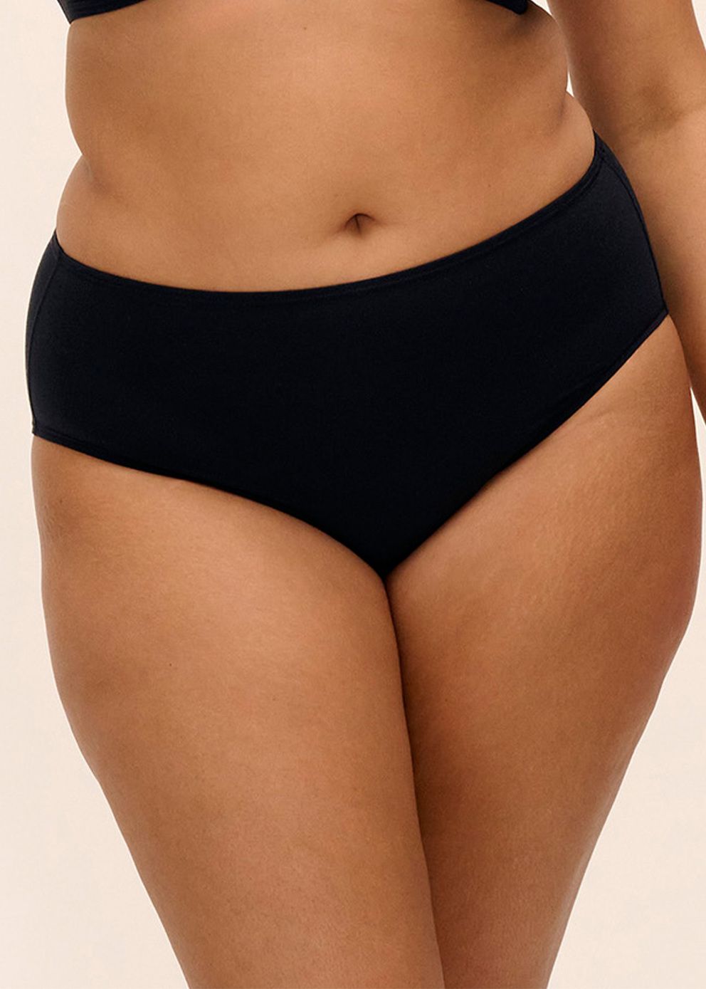 ELO4565 Smooth Full Brief, Color: Black, Size: Medium/Large
