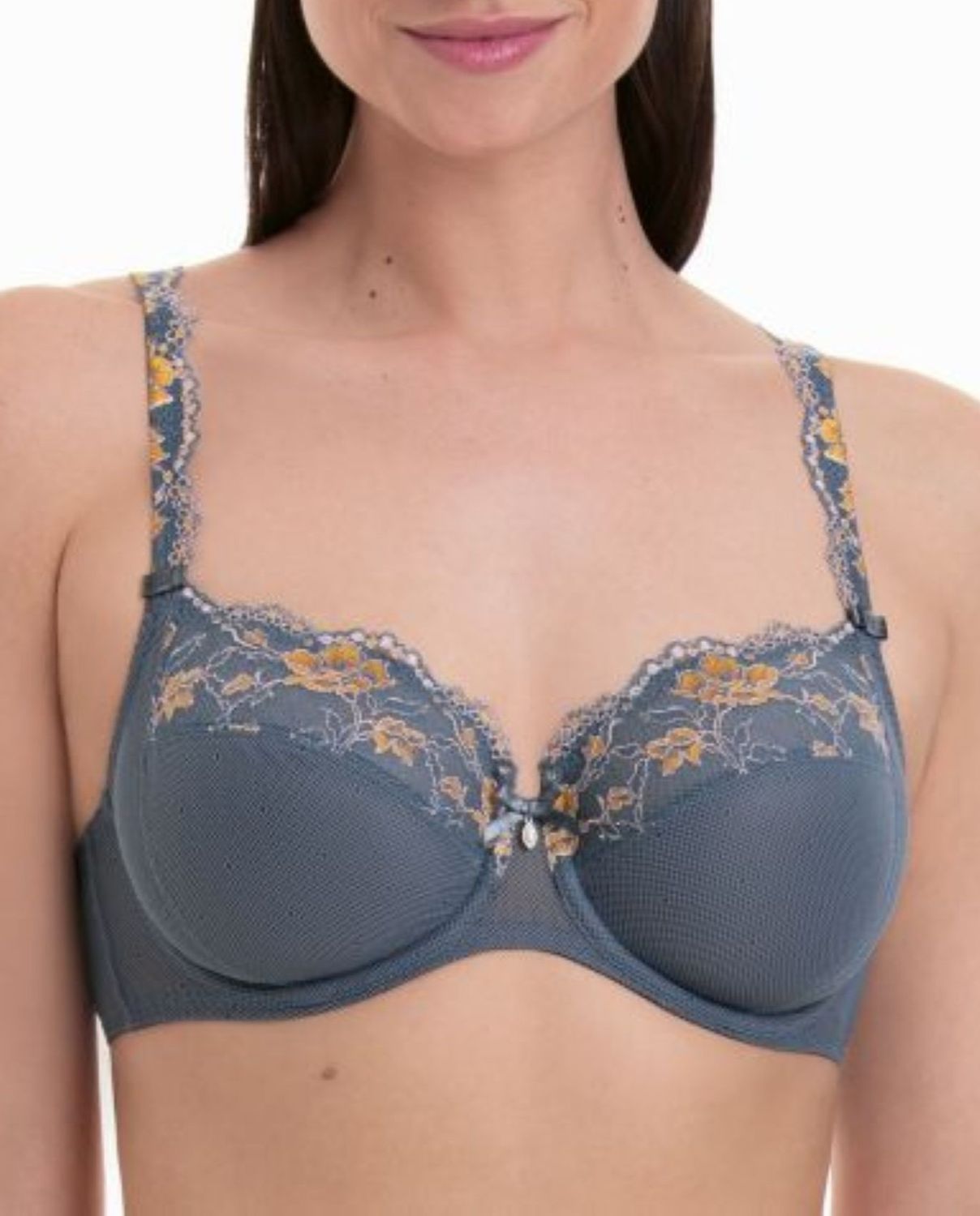 ANT5248 Colette Underwire Bra, Color: Sky Grey, Size: 40E