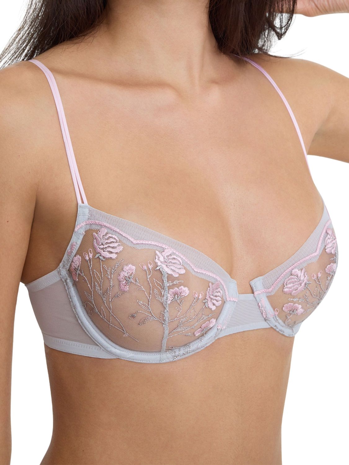 SKB324234 Enamoured Balconette Bra, Color: Dusty Shimmer, Size: 30E