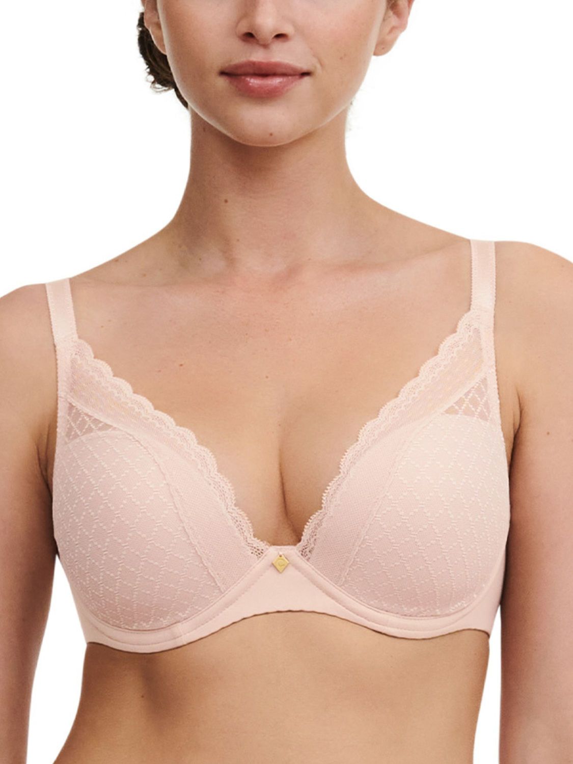 CHL16MNA Norah Chic Plunge Tshirt Bra w J Hook