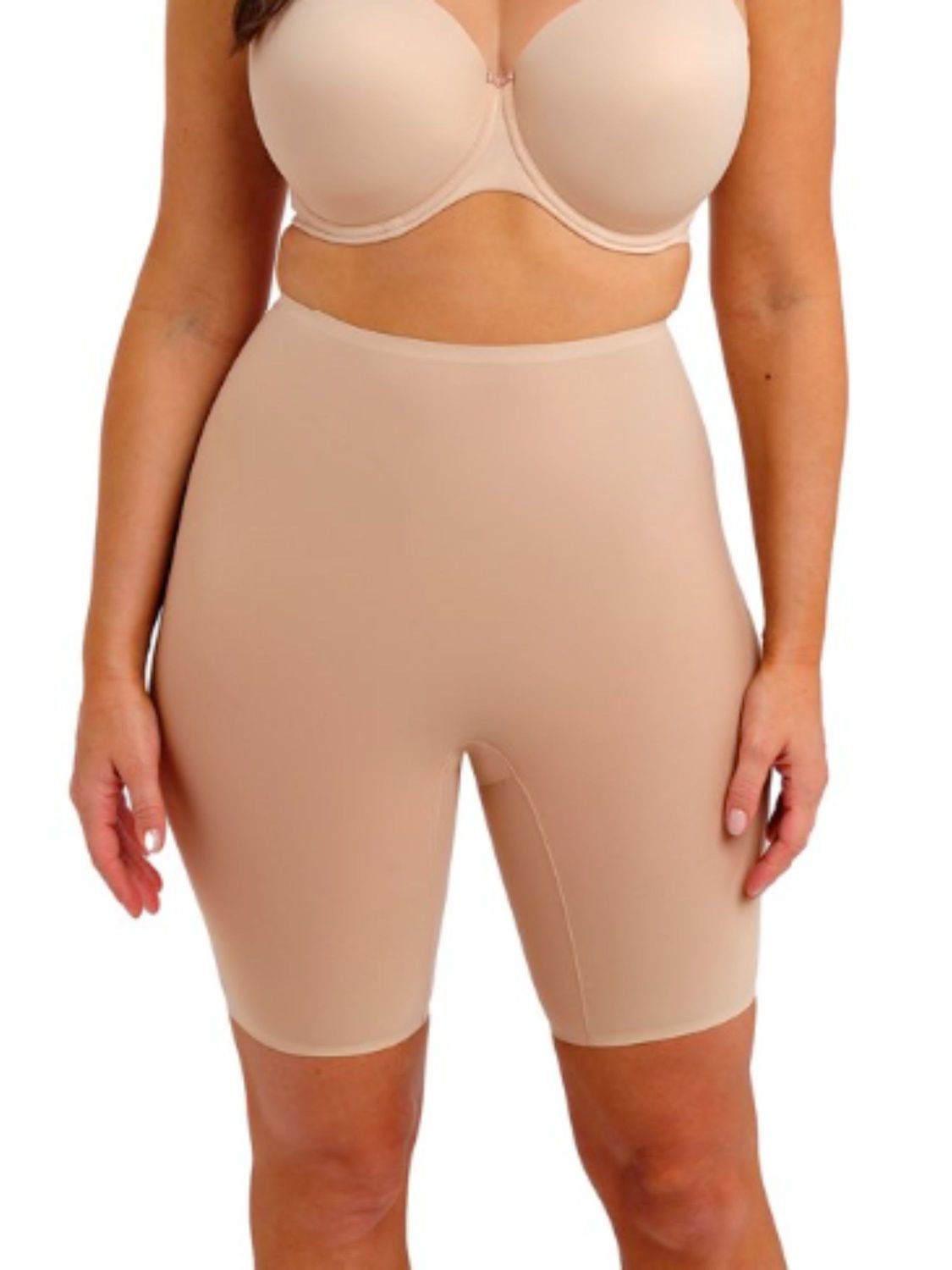 FAN2311 Smooth Ease Invisible Comfort Short, Color: Natural Beige, Size: OneSize