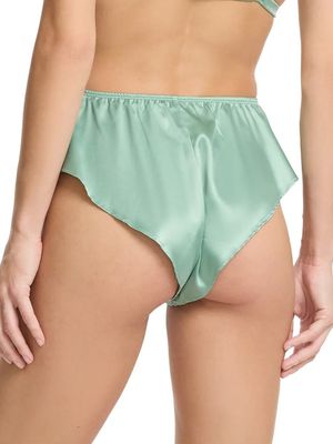 HAK1S24 Satin Sleep Flutter Tanga