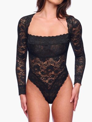 COSNEVER2291 Never Say Never Long Sleeve Bodysuit