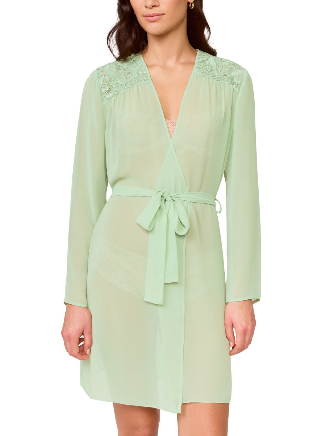 RYA1055 Isles Cover Up, Color: Creme De Menthe, Size: XSmall/Small