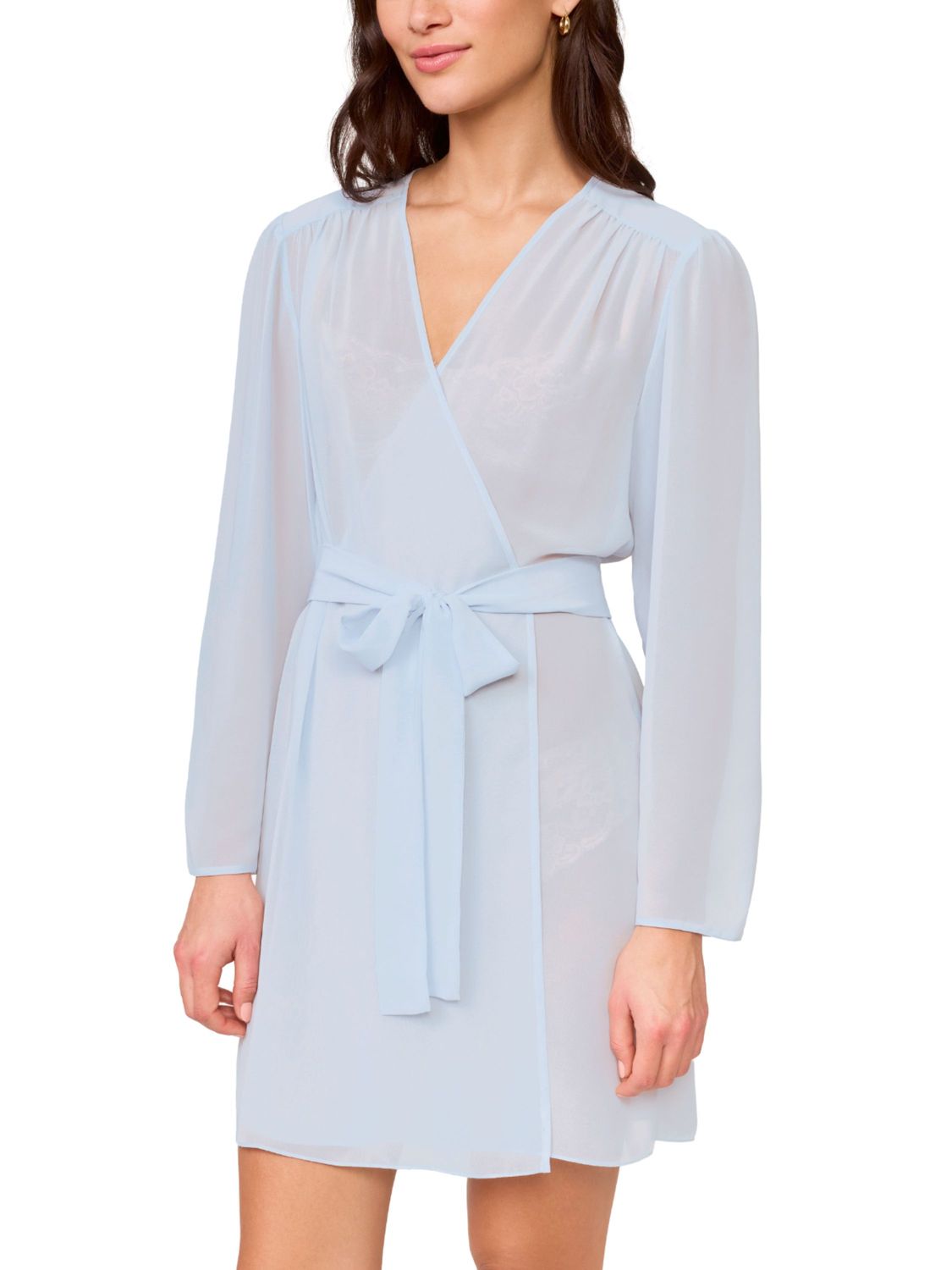 RYA1030 Lovely Cover Up, Color: MarianBlue, Size: XSmall/Small