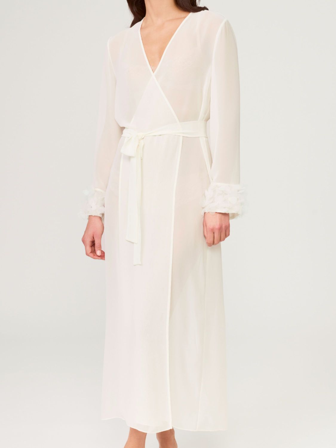 RYA1015 Haven Robe, Color: Ivory, Size: Medium/Large