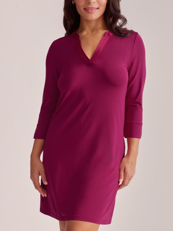 FRT682 V-Neck Nightshirt