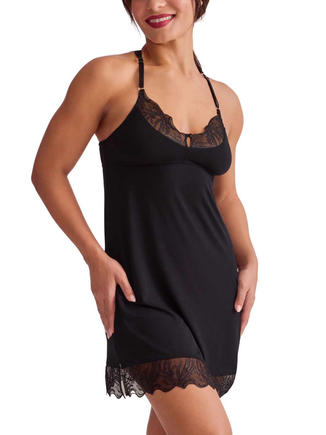 FRT6057 Desire Chemise, Color: Black, Size: XSmall