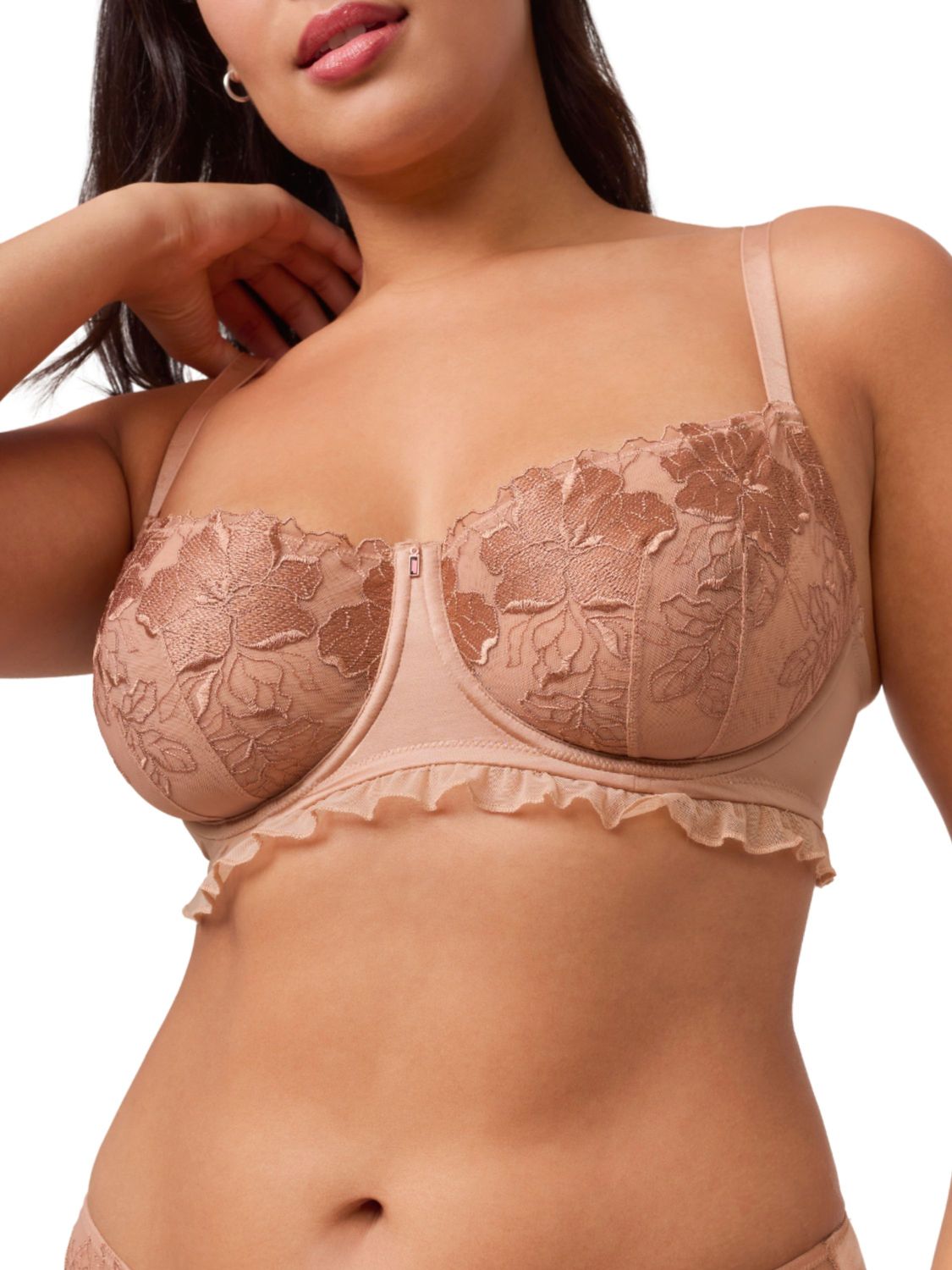 MON9803 Golden Hour Flirt Demi Bra, Color: Rose Gold, Size: 30D