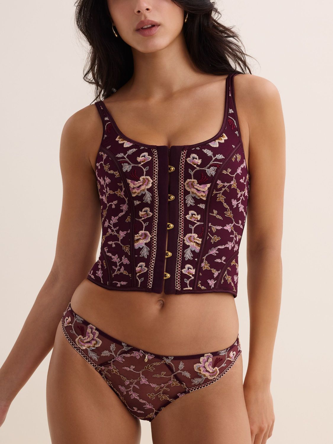 AUB7D37 Midnight Opera Corset