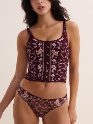 AUB7D37 Midnight Opera Corset
