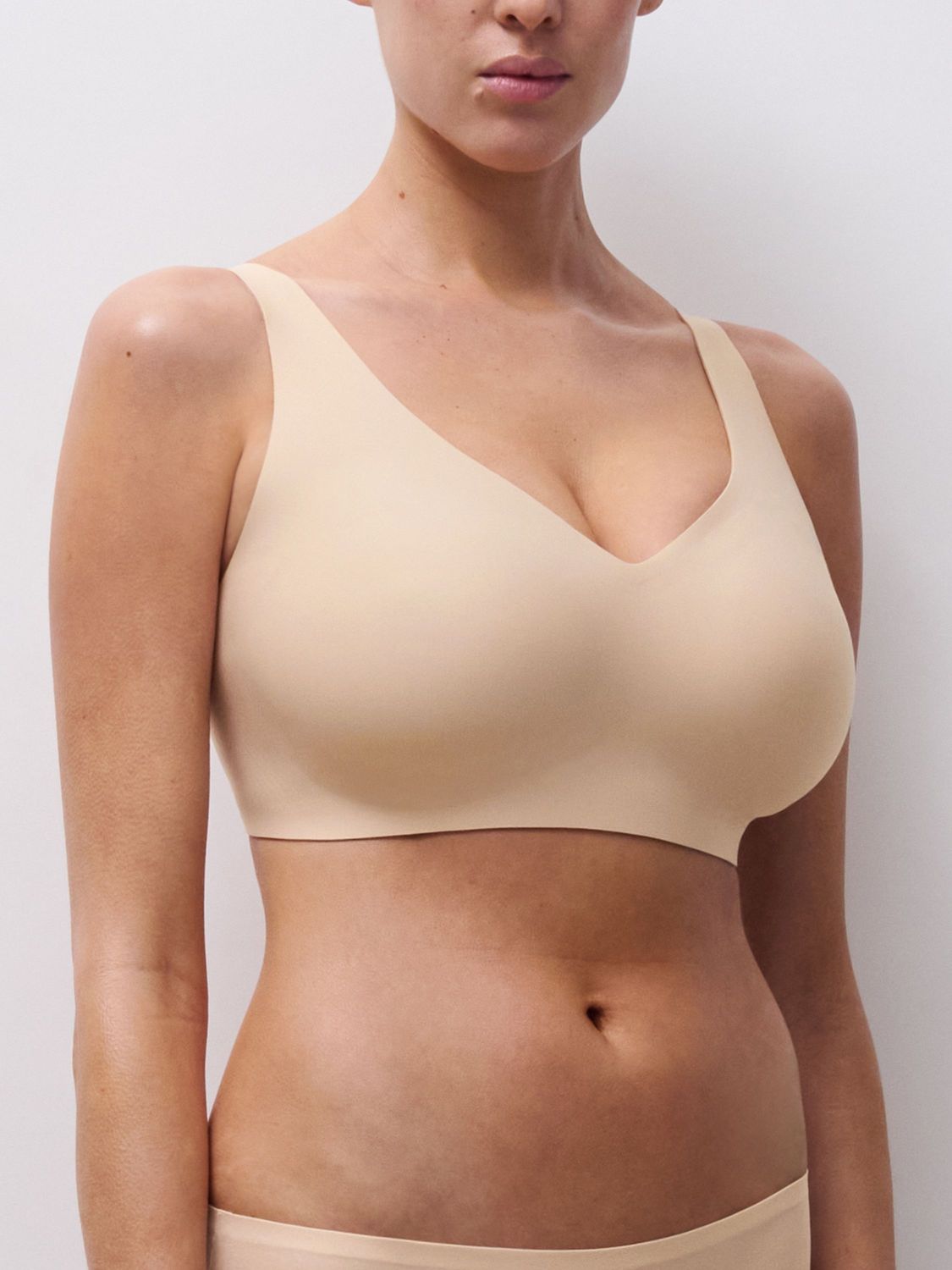 CHLC26BQB Soft Stretch Power, Color: Nude Blush, Size: Small