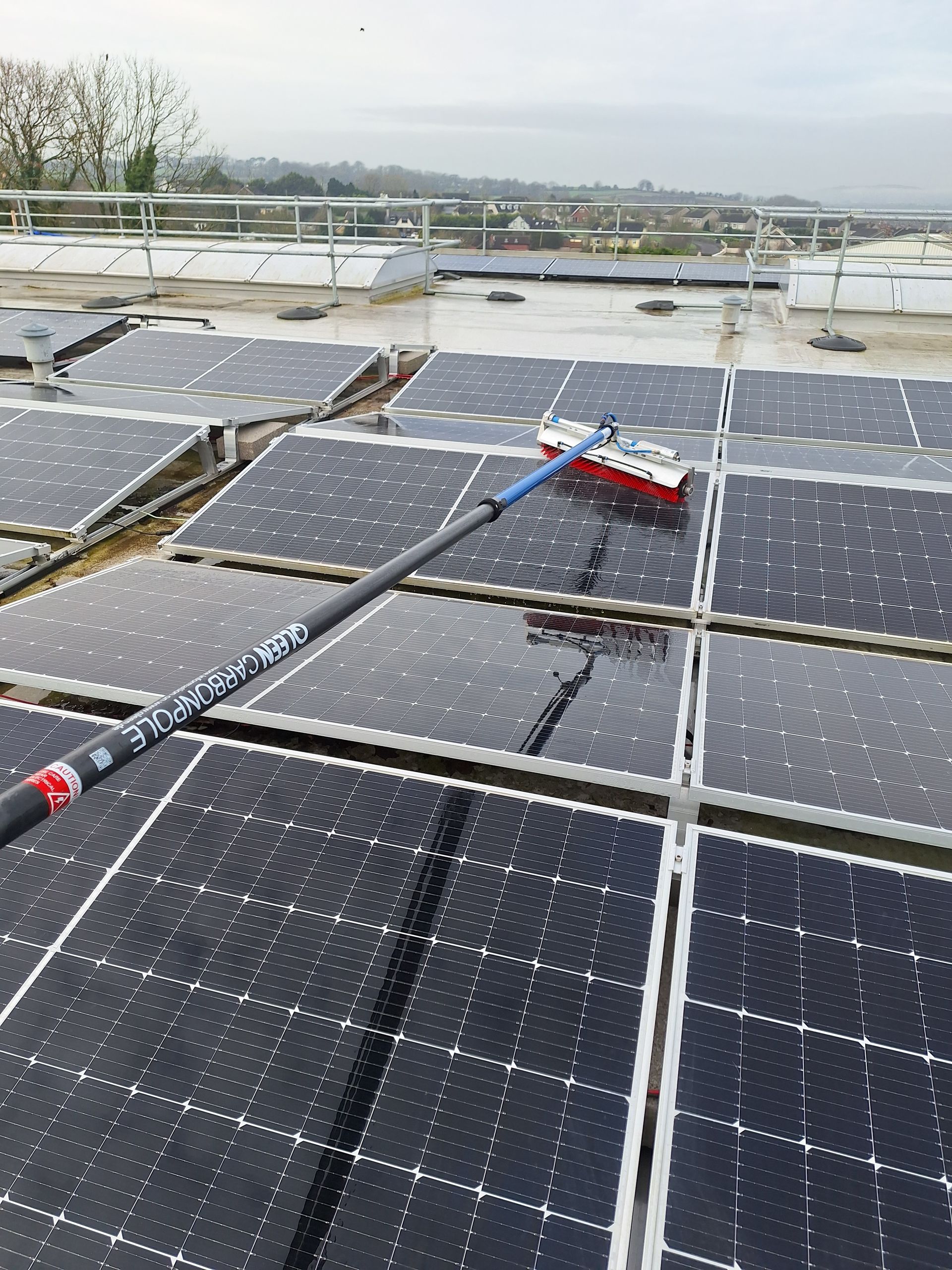 Qleen Vario Rotating 75cm Solar Cleaning  Brush