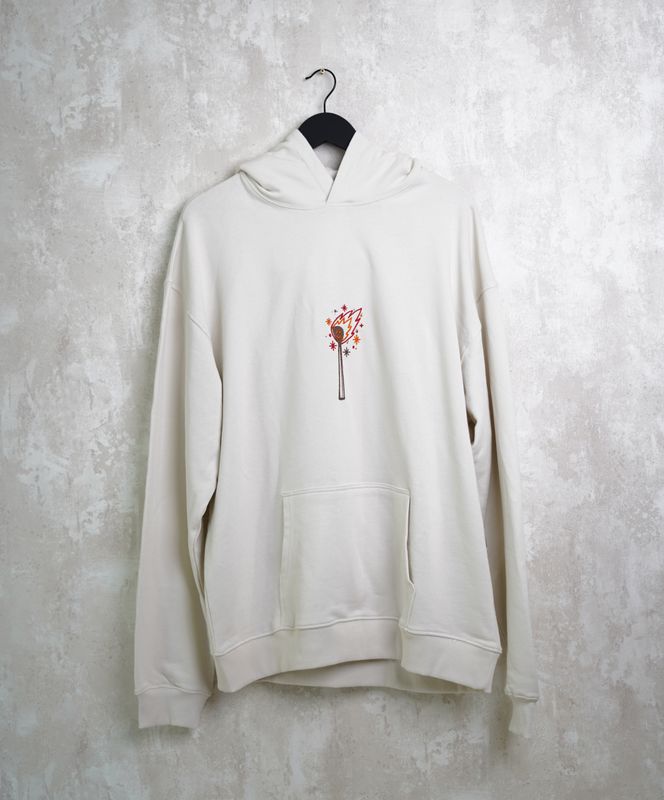 Sudadera Beige Oversize