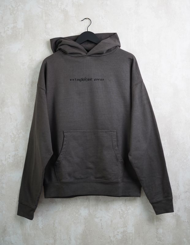 Sudadera Gris Oversize Astronauta