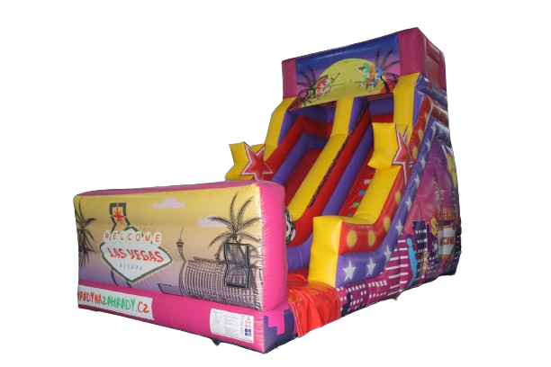 Toboggan gonflable