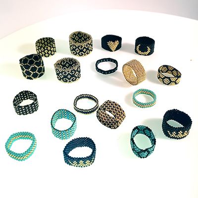 anillos de Miyuki