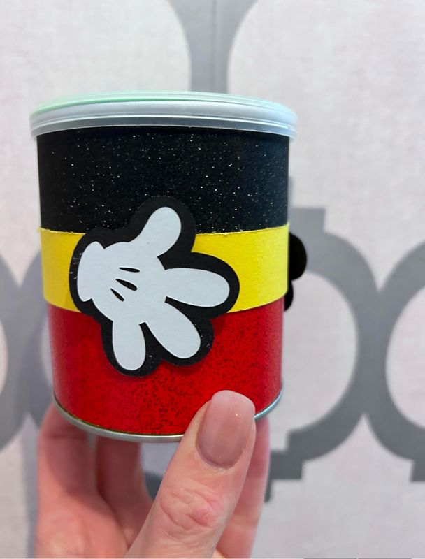 Disney inspired Pringles tub