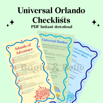Universal Digital Download Checklist