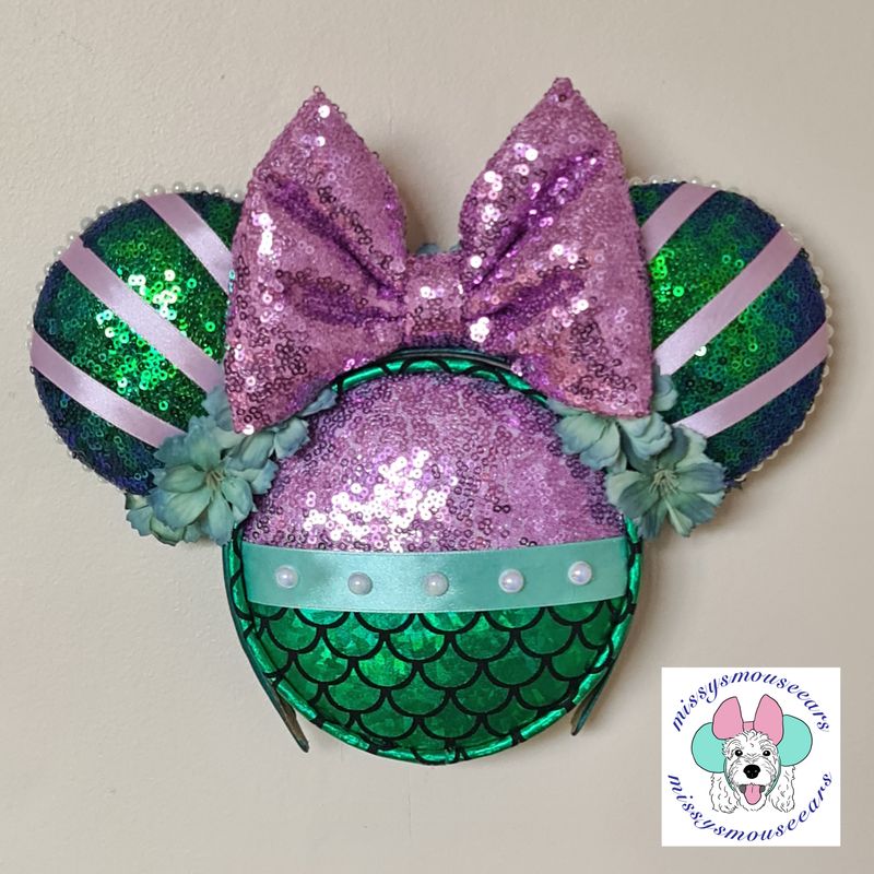 Mermaid Princess Ears and Wall Popper Set