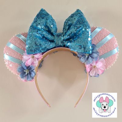 Pink and Blue Princess Ears
