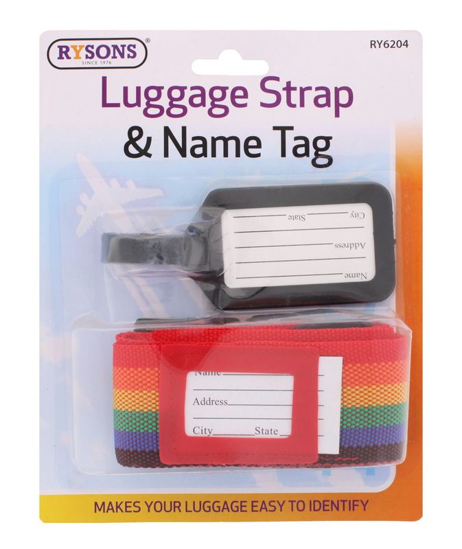 Luggage Strap and Tag