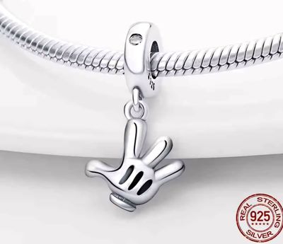 Sterling Silver Hand Charm