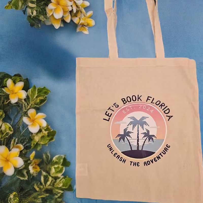 Let&#39;s Book Florida Tote bag