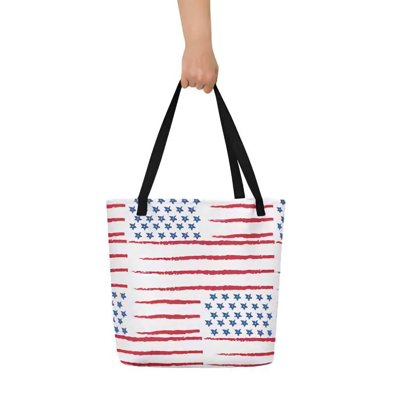 All-Over Print Large Tote Bag