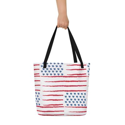 All-Over Print Large Tote Bag