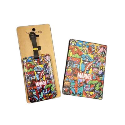 Superhero Passport Cover and Luggage Tag