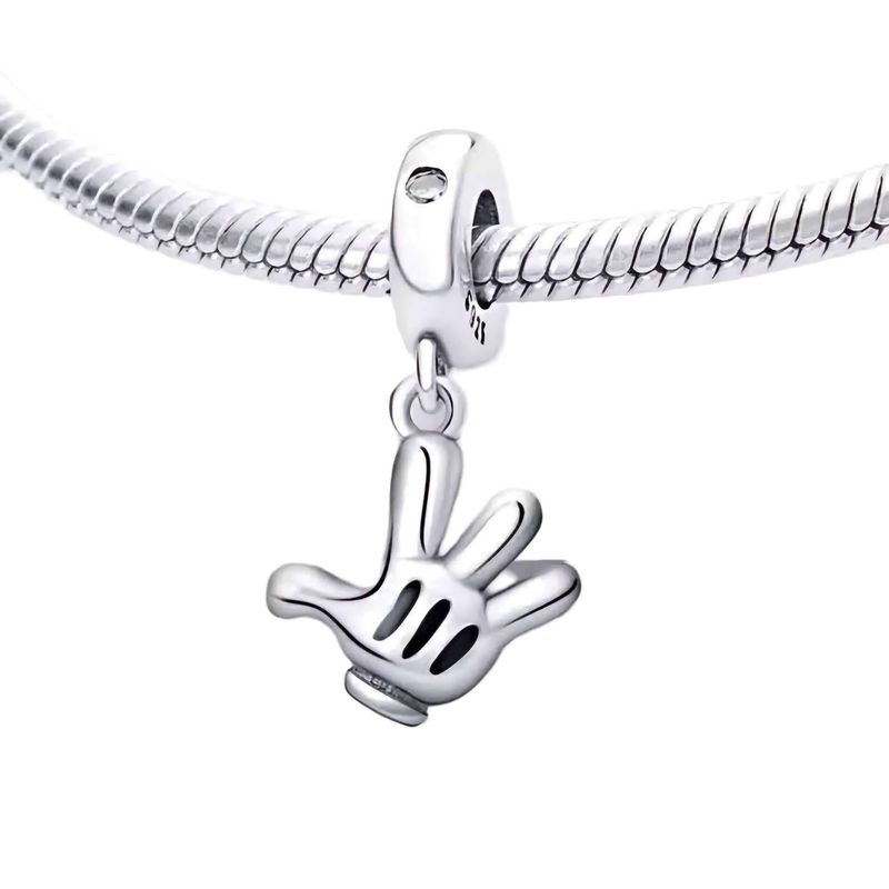 Sterling Silver Mouse Hand Charm