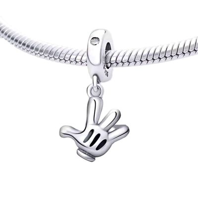 Sterling Silver Mouse Hand Charm