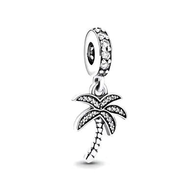 Sterling Silver Palm Tree Charm