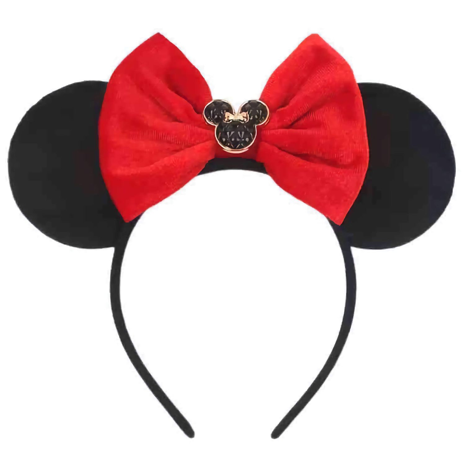 Red and Black Mouse Ears