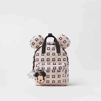 Black and Pink Squared Mouse Bag